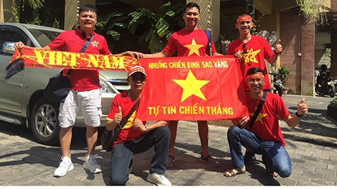 Đại kỳ Việt Nam sẽ bay trên sân Kapten I Wayan Dipta
